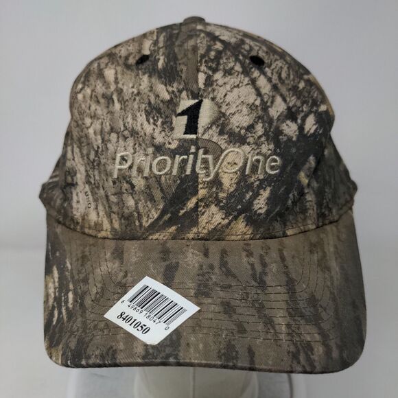 P1 Priority One Snapback Hat Camouflage One Size Adjustable Embroidered 6 Panel - Picture 2 of 7